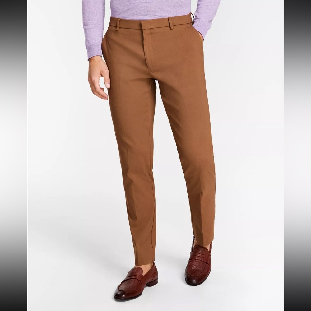 Tommy Hilfiger Men's Modern-Fit TH Flex Stretch Solid Performance Pants 32W 30L